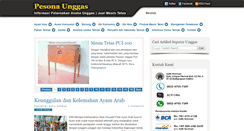 Desktop Screenshot of pesonaunggas.blogspot.com