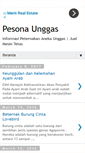 Mobile Screenshot of pesonaunggas.blogspot.com