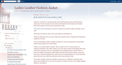 Desktop Screenshot of fashion-jackets.blogspot.com