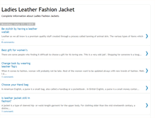 Tablet Screenshot of fashion-jackets.blogspot.com