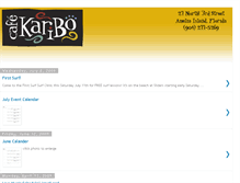 Tablet Screenshot of cafekaribo.blogspot.com