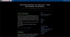 Desktop Screenshot of betonnentuintafel.blogspot.com