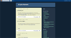 Desktop Screenshot of dipolemoment.blogspot.com
