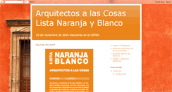 Desktop Screenshot of listanaranjayblanco.blogspot.com