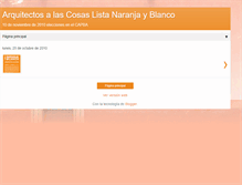 Tablet Screenshot of listanaranjayblanco.blogspot.com