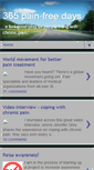 Mobile Screenshot of 365painfreedays.blogspot.com