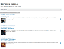 Tablet Screenshot of dominicoespanol.blogspot.com