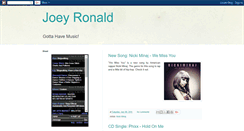 Desktop Screenshot of joeyronald.blogspot.com