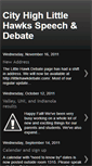 Mobile Screenshot of littlehawkdebate.blogspot.com