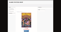 Desktop Screenshot of harry-potter-books-shop.blogspot.com