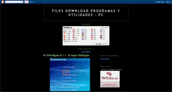 Desktop Screenshot of filetodownloadutilidades.blogspot.com