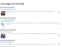 Tablet Screenshot of coolmnmagic.blogspot.com