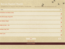 Tablet Screenshot of bereanbaptistpioche.blogspot.com