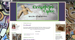 Desktop Screenshot of creativitycake.blogspot.com
