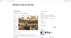Desktop Screenshot of desdelabarradelbar1.blogspot.com