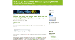 Desktop Screenshot of klikiklan-dapatuang.blogspot.com