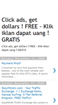 Mobile Screenshot of klikiklan-dapatuang.blogspot.com