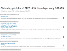 Tablet Screenshot of klikiklan-dapatuang.blogspot.com