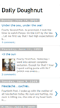 Mobile Screenshot of dailydoughnut.blogspot.com
