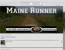 Tablet Screenshot of mainerunner.blogspot.com