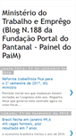 Mobile Screenshot of ministeriodotrabalho.blogspot.com