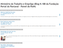 Tablet Screenshot of ministeriodotrabalho.blogspot.com