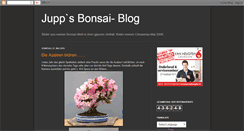 Desktop Screenshot of juppsbonsaiblog.blogspot.com
