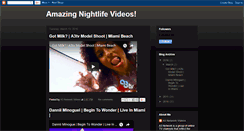 Desktop Screenshot of amazingnightlifevideos.blogspot.com