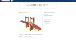 Desktop Screenshot of learninghoudini.blogspot.com