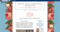 Desktop Screenshot of countyourfarmhouseblessings.blogspot.com