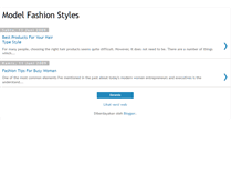 Tablet Screenshot of model-fashion-styles.blogspot.com