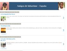 Tablet Screenshot of amigosinharrime-esp.blogspot.com