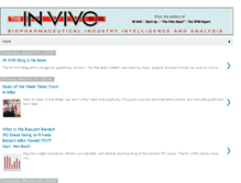 Tablet Screenshot of invivoblog.blogspot.com