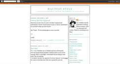 Desktop Screenshot of hauteststyle.blogspot.com