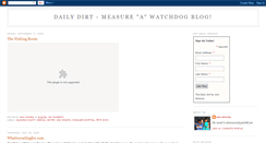Desktop Screenshot of dailydirt.blogspot.com