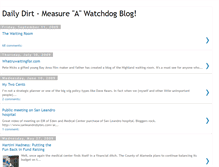 Tablet Screenshot of dailydirt.blogspot.com