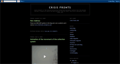 Desktop Screenshot of crisisfronts.blogspot.com