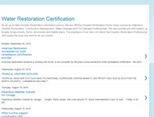Tablet Screenshot of firerestorationtraining.blogspot.com