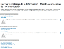 Tablet Screenshot of nuevastecnologiasdelainformacionluz.blogspot.com