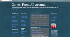 Desktop Screenshot of gamesfromallaround.blogspot.com