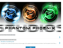 Tablet Screenshot of phantomphoenixstudios.blogspot.com