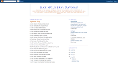 Desktop Screenshot of maxmulhern.blogspot.com