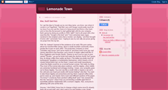 Desktop Screenshot of lemonadetown.blogspot.com