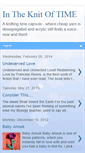 Mobile Screenshot of intheknitoftime.blogspot.com