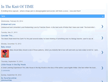 Tablet Screenshot of intheknitoftime.blogspot.com