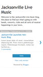 Mobile Screenshot of jacksonville-live-music.blogspot.com