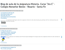 Tablet Screenshot of historiaentercero.blogspot.com