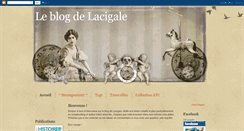 Desktop Screenshot of leblogdelacigale.blogspot.com