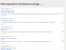 Tablet Screenshot of emotionalecology.blogspot.com