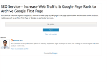 Tablet Screenshot of google-seoservice.blogspot.com